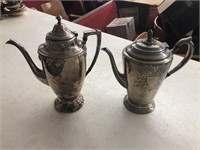 Vintage Beautiful lot of silver plate tea /