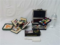 Button-Mate, Sewing Boxes & Contents