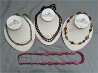 Jewelry ~ Fashion Necklaces ~ Lot of 4