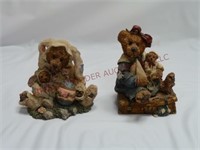 Boyd's Bears Figurines ~ A Journey & Love Conquers