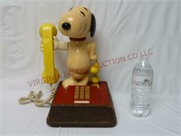 Vintage The Snoopy & Woodstock Phone ~ 13.5"t
