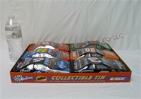 Nascar Collectible Tins ~ Set of 6 ~ 2001 ~ Sealed