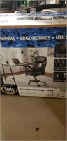 Serta comfort ergonomic air lumbar manager chair