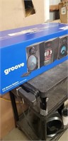 Onn Groove CD stereo system with Bluetooth