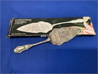 Silver Plated Christmas Trowel