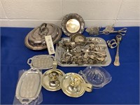 Assorted Silver Plated Items