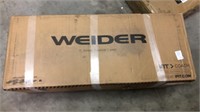 Weider Fitness Bench box has shipping damage