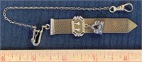 LOVELY ANTIQUE POCKET WATCH CHAIN - ORNATE