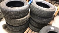 8 - Miscellaneous Tires, Sizes Vary