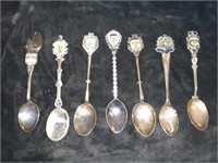 7 PC COLLECTOR SPOONS