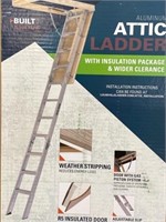 Louisville Aluminum Attic Ladder Model Aa25101