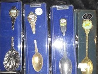4 PC COLLECTOR SPOONS
