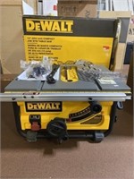 Dewalt Dw745 10 Inch Compact Job Site Table Saw