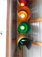 4 light traffic signal working w/turn arrow