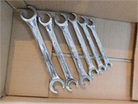 6 Craftsman line wrenches 9m-21mm