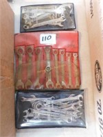 3 sets sm combination wrenches incl 2 Craftsman