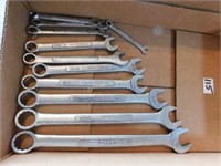 Craftsman combination wrench set (5/16-1"), 11 pcs