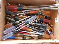 Large lot of various Screwdrivers