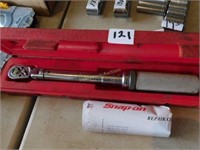Snap-On torque wrench, 3/8" drive