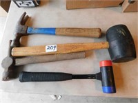 various hammers