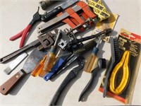 variety of hand tools
