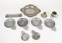 Grouping of Pewter