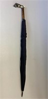 Antique Umbrella with Sterling Hoof Handle