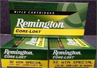 Remington (60) Rounds .32 Win. Spcl.