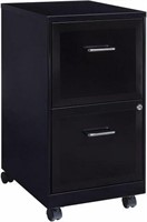 FINAL SALE LORELL 2 DRAWER MOBILE FILE CABINET,