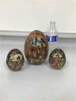 3 Royal Satsuma Eggs