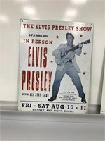 Metal Elvis Presley Sign