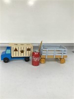 Wood Truck and Wagon