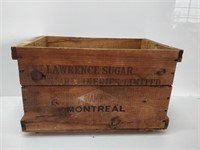vintage St Lawrence Montreal Sugar box