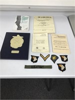 Military Books and Patches