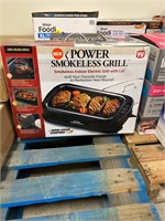 Power smokeless grill