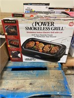 Power smokeless grill like new