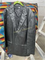 Leather Jacket, Size 46L