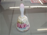Floral Porcelain Bell