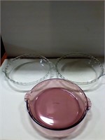 3 Pyrex pie plates