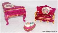 Limoges France Trinket Boxes