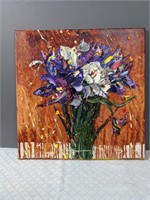 Modern Original Art "Irises"