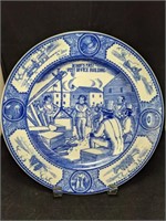 1931 Hudson's Detroit Plate Post Office