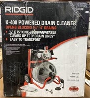 Ridgid K-400 Powered Drain Cleaner Tested Not