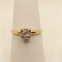14K Ring w/ Tested Diamond