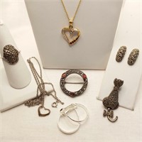 Sterling Jewelry - Incl Marcasites & Garnets