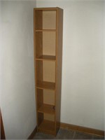 Wood Composite Shelf Unit,10x8x60