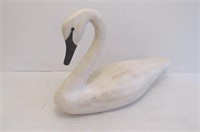 Swan Decoy Marked MRK 20"L