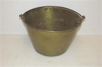 Brass Bucket 8 1/2"T