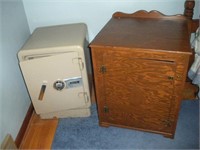 Century Safe w/wooden hiding cabinet