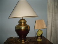 2 Lamps, Tallest 28 inches